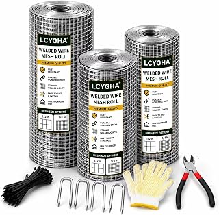 1/4 Inch Hardware Cloth Wire Mesh Roll 36" x 38' 19-Gauge