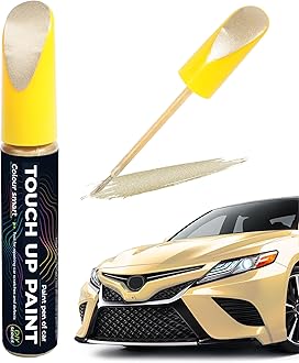 Touch Up Paint Pen,Touch Up Paint for Cars,Car Accessories Car Touch Up Paint, Automotive Paint Pen Scratch Repair,Car Remover Scratchs Paint Pens,Car Paint Pens for Erase Car Scratches (Gold)