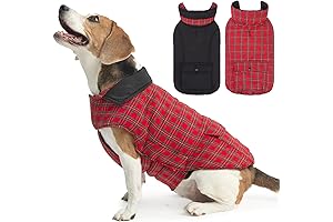 Reversible Waterproof Dog Coat: Ultimate Comfort for Your Basset Hound's Winter Adventures