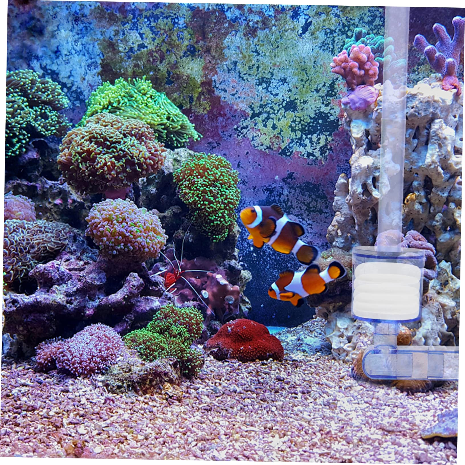 Happyyami 30stücke Dicke Aquariumreinigungspads Austauschbare Filtermatten Für Fischbehälter Effektive Biochemische Filtration Hohe Wasserpermeabilität Zur Reinigung Von Aquarien Und