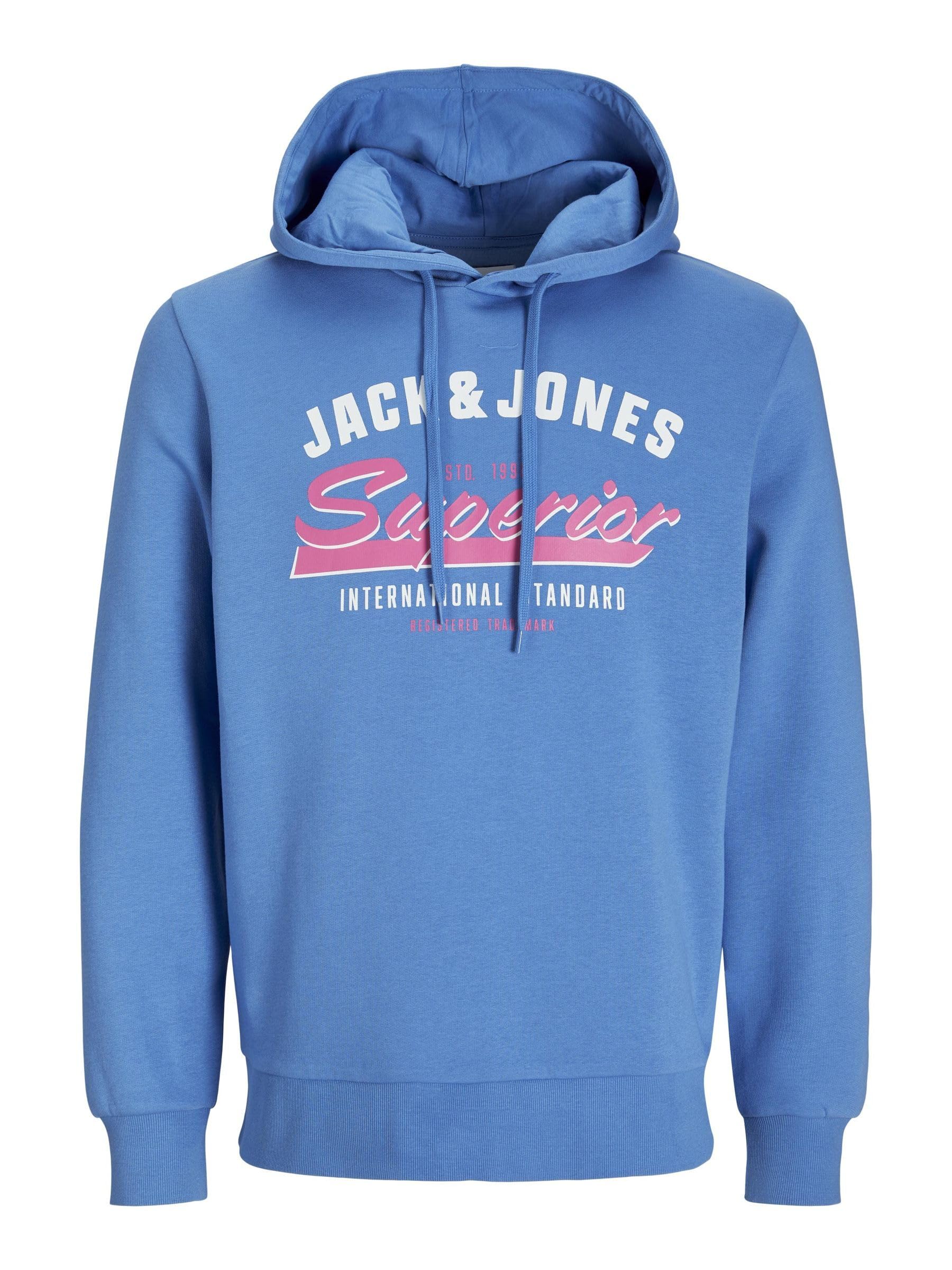 JACK & JONES Men's Hoodie, Pacific Coast, S