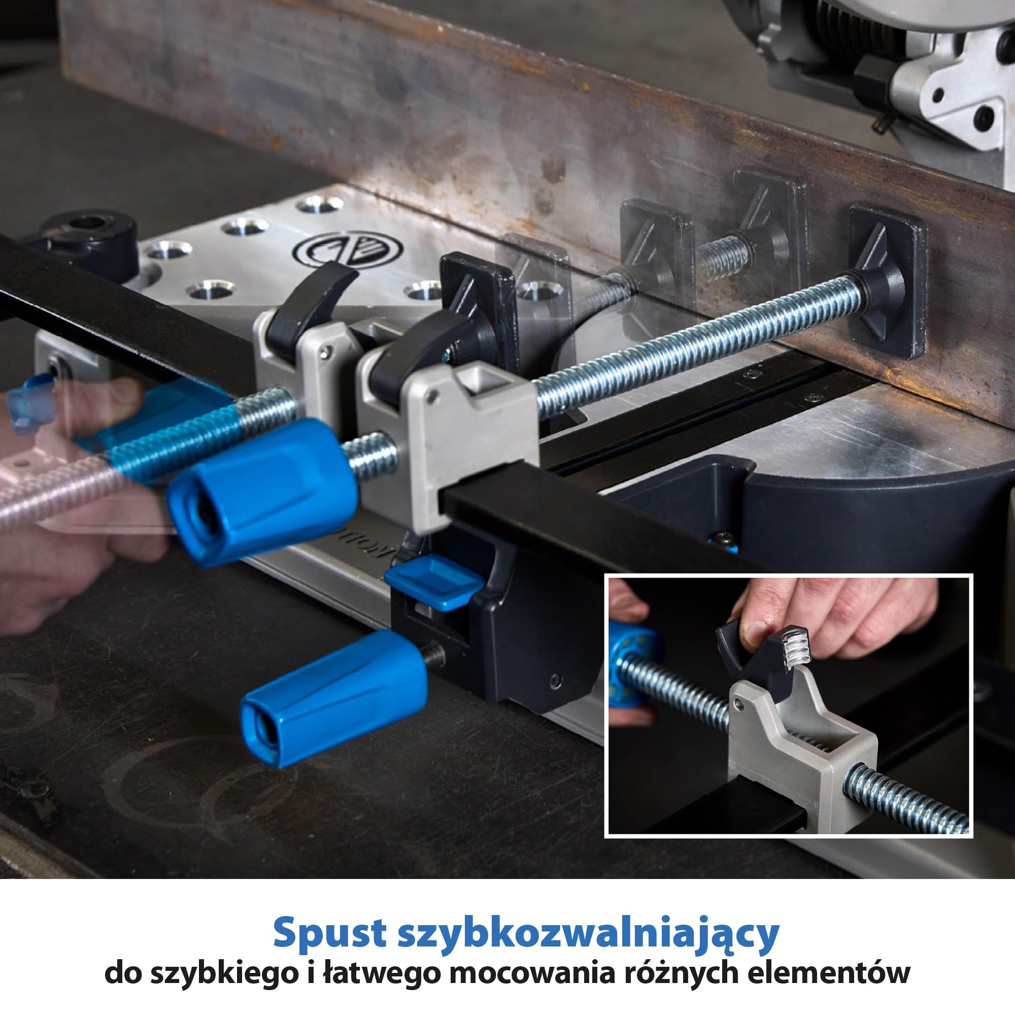 Evolution Power Tools S355MCS Ukośnica / Przecinarka, Piła do Cięcia, Piła Ukosowa, Wytrzymała Ukośnica do Cięcia Metalu, 355mm Ostrze w Zestawie 230 V