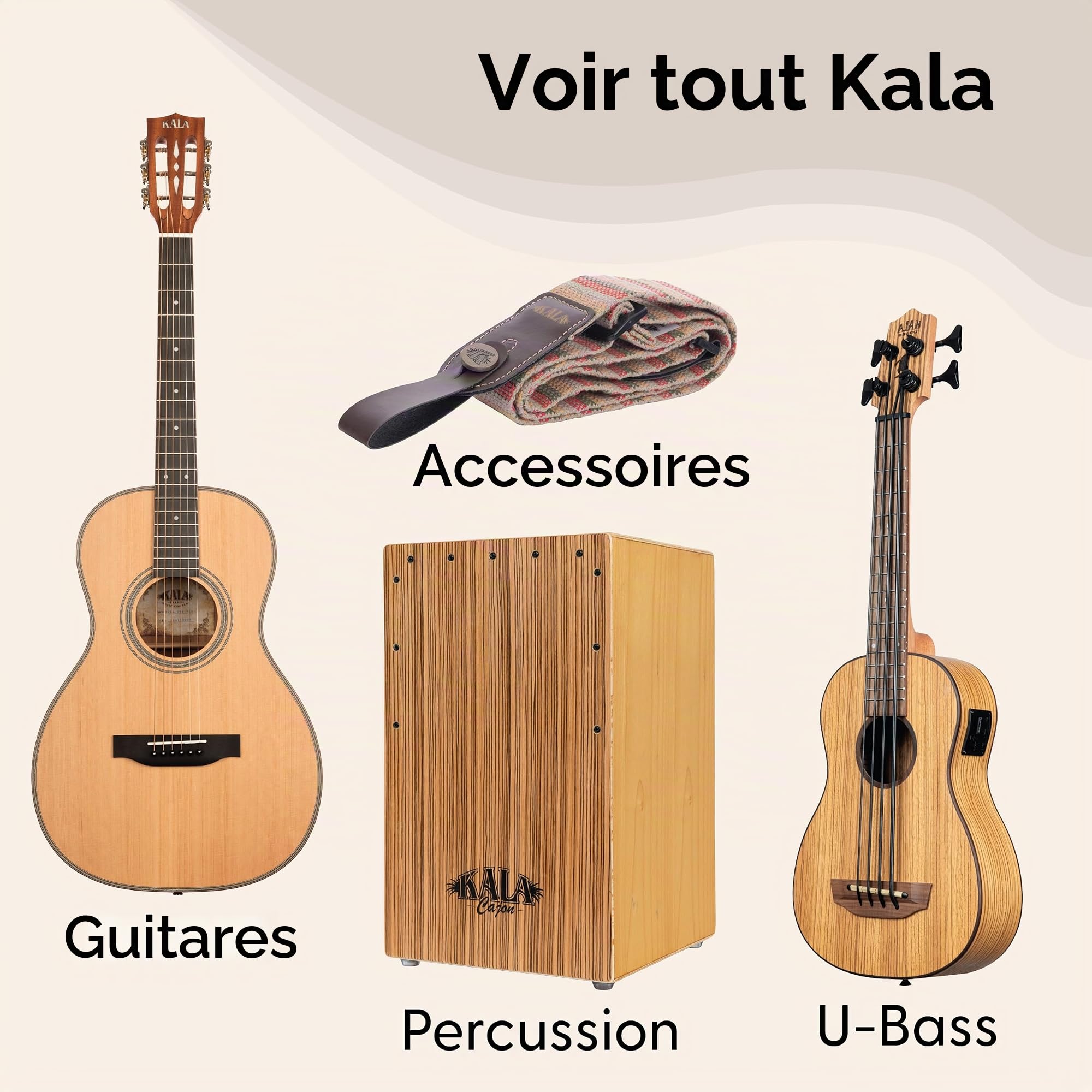 KALA Ukulélé Makala Soprano Mako Blue Shark (MK-SS/BLU)
