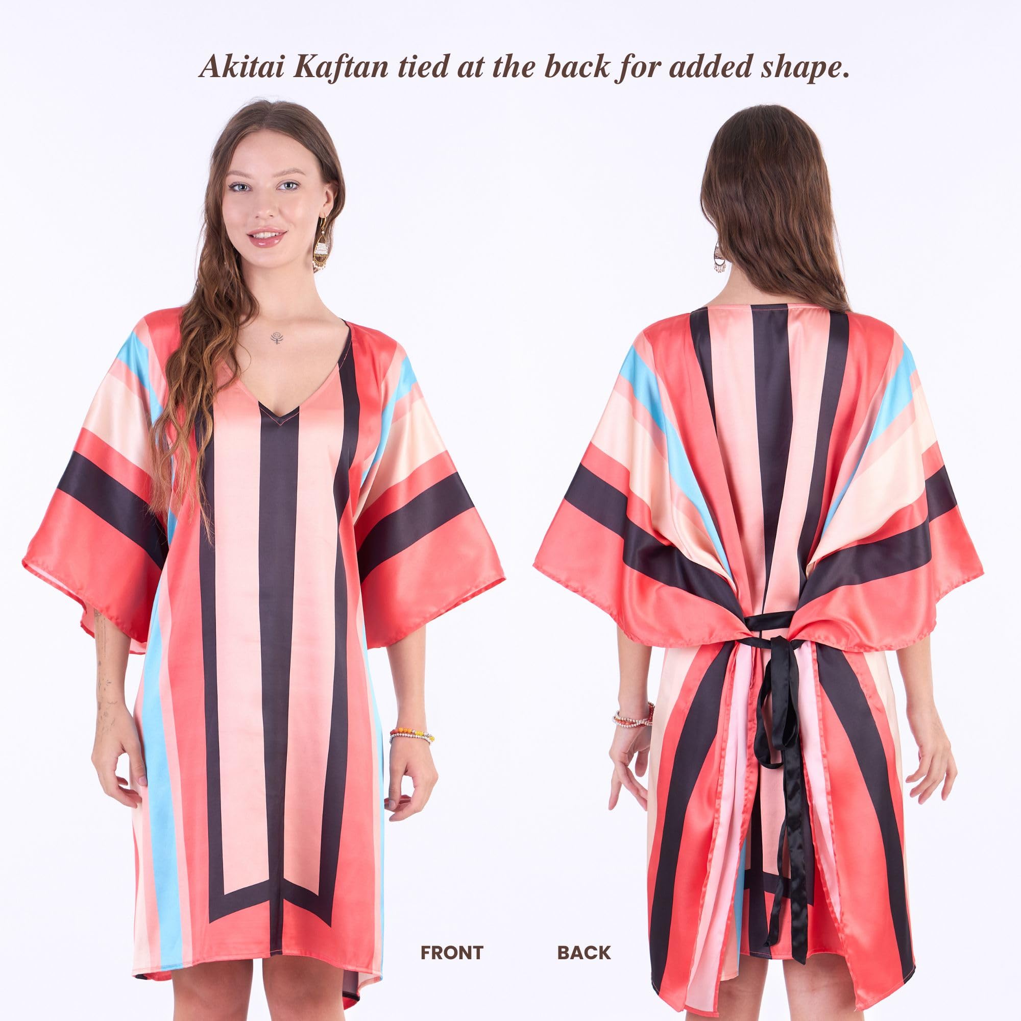 Vestido largo caftán bohemio de talla grande para mujer, ultraligero, 100% algodón Kasturi, estampados llamativos, ajuste sin esfuerzo, tallas S-3XL, caftán ideal para descansar, playa, vacaciones