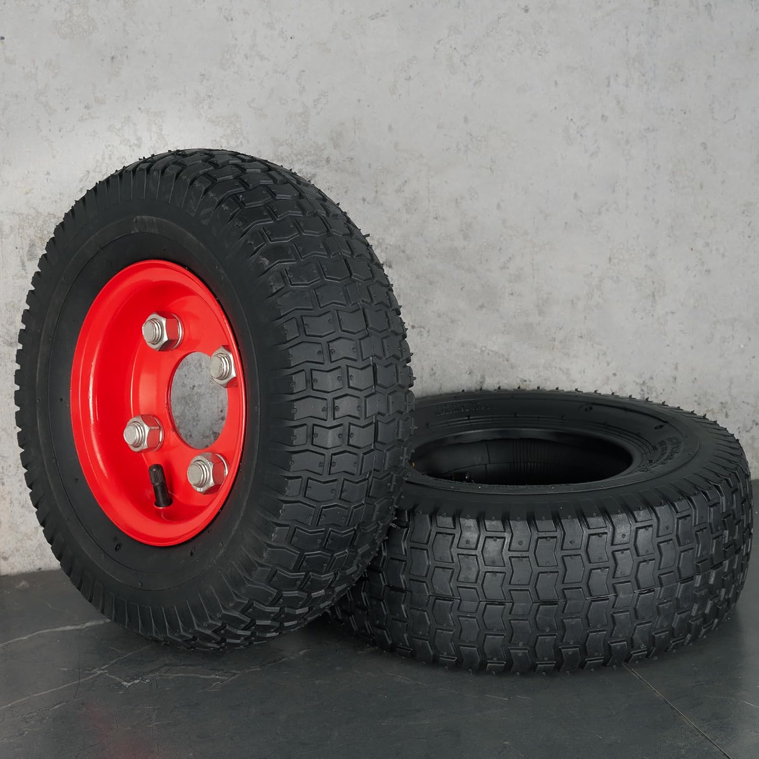 13x5.00-6 Lawn Mower Tire and Inner Tube Sets Compatible with Yard Tractor, Hand Truck, Riding Lawn Mower, Lawn tractor and More