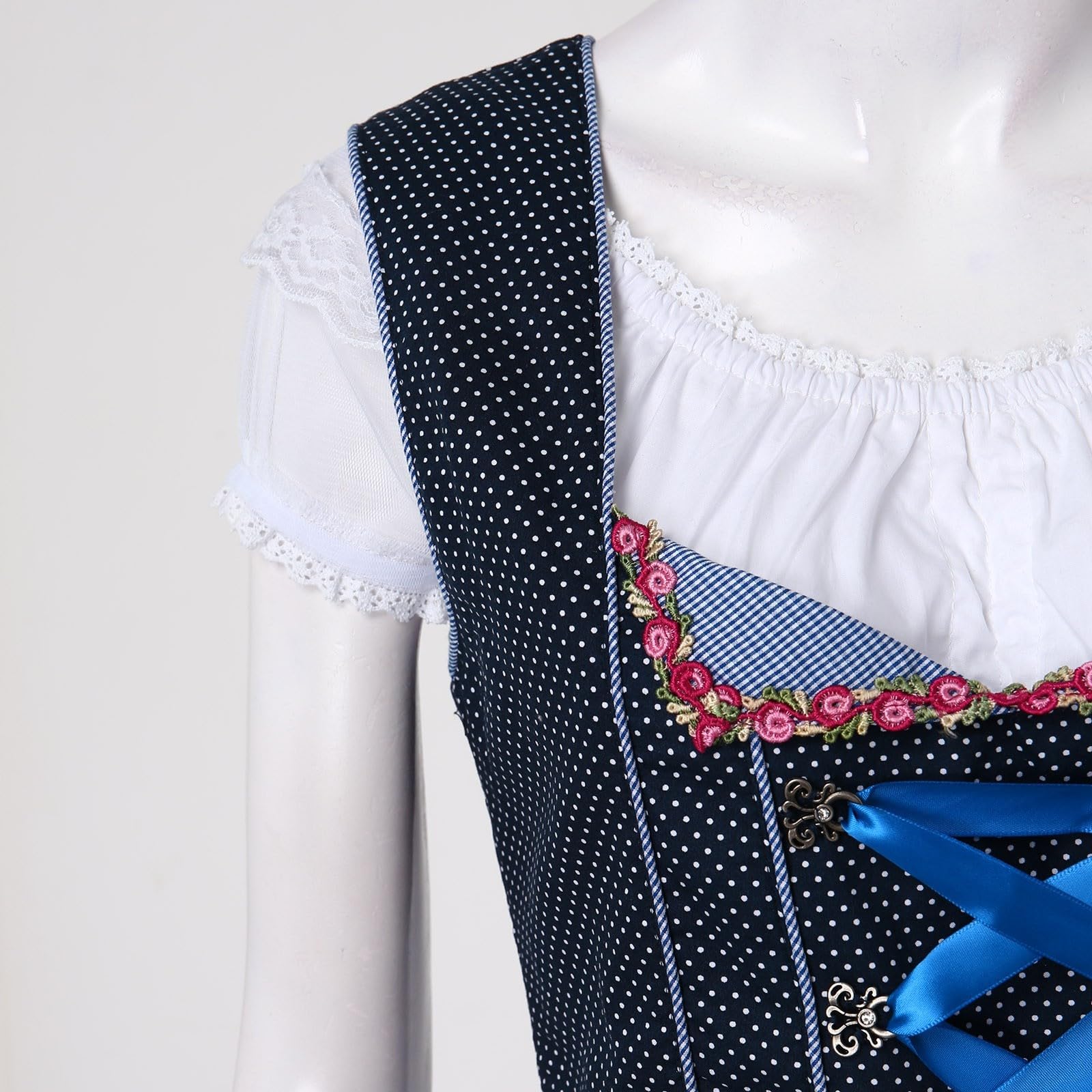 Dirndl Lang Damen Trachtenrock Dirdnl Für Drindl Dirndlkleid Midi Große Größen Dirndle Mini Grosse Grössen Oktoberfest Outfit Dindl 70 cm Übergröße Trachtenkleid Dirnd Modern