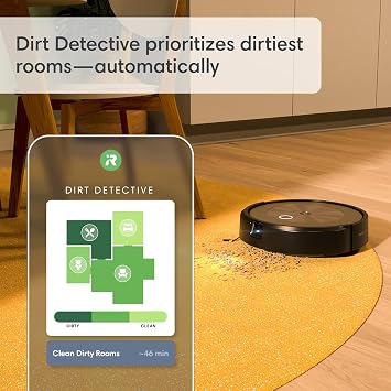 iRobot Roomba j9+ Self-Emptying Robot Vacuum Powerful Suction, Identifies and Avoids Obstacles Like Waste, Self-Empties for 60 Days, Best for Homes with Pets, Smart Mapping, Works with Alexa