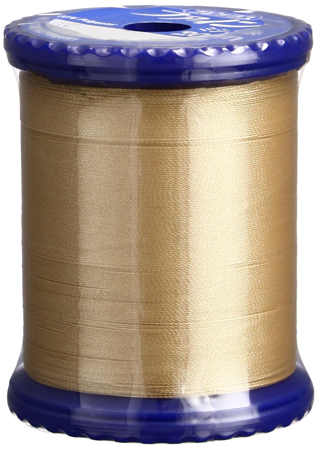 Fil à coudre Fujix Fine N°50 en bobine de 200m coloris 718 beige pour mercerie