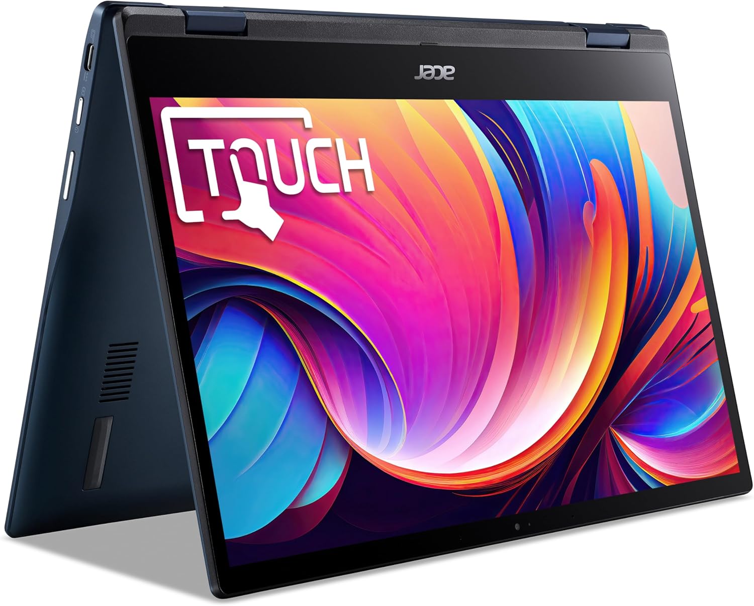 Acer Chromebook Spin 513 CP513-1H 13.3 inch Convertible Laptop – (Qualcomm SC7180, 8GB, 64GB eMMC, Full HD Touchscreen, Google Chrome OS, Blue)