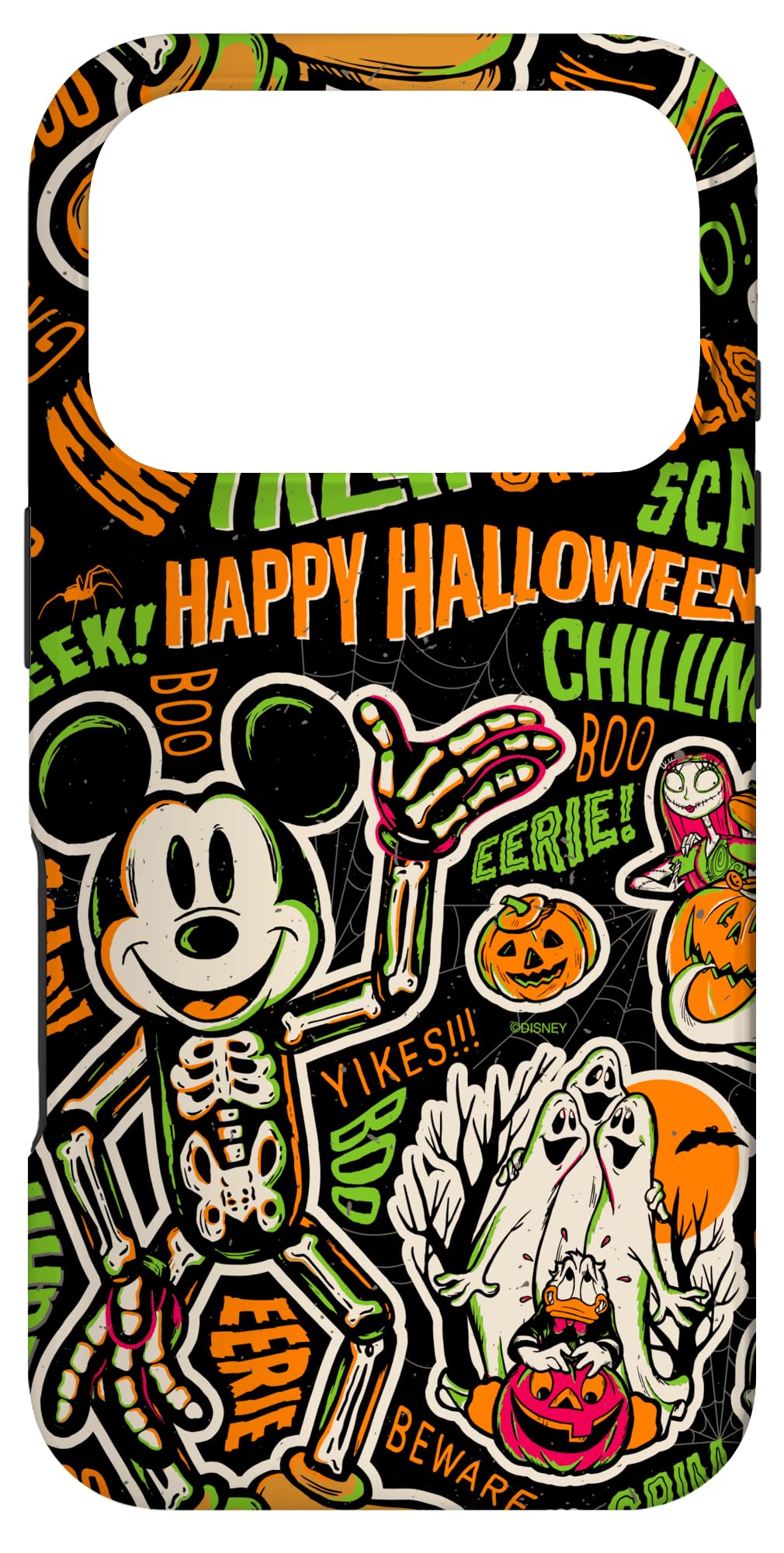 Disney 100 Mickey Nightmare Before Christmas Halloween D100 Case for iPhone 17 Pro