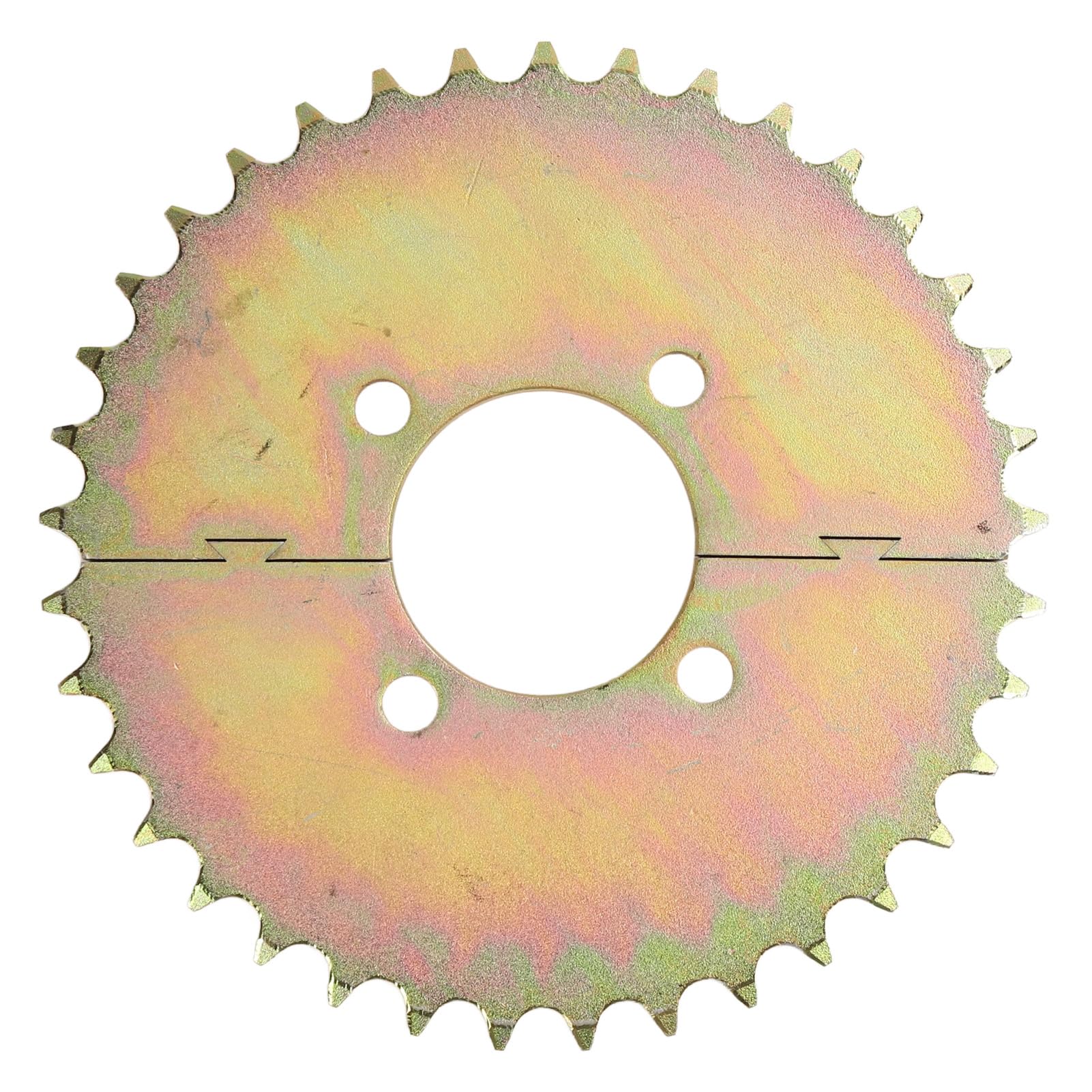 530 58mm 37T pignons séparables pour ATV Go Karts 530 pièces de Modification de chaîne pignon de chaîne en Acier 4 Trous 37T pignon de chaîne