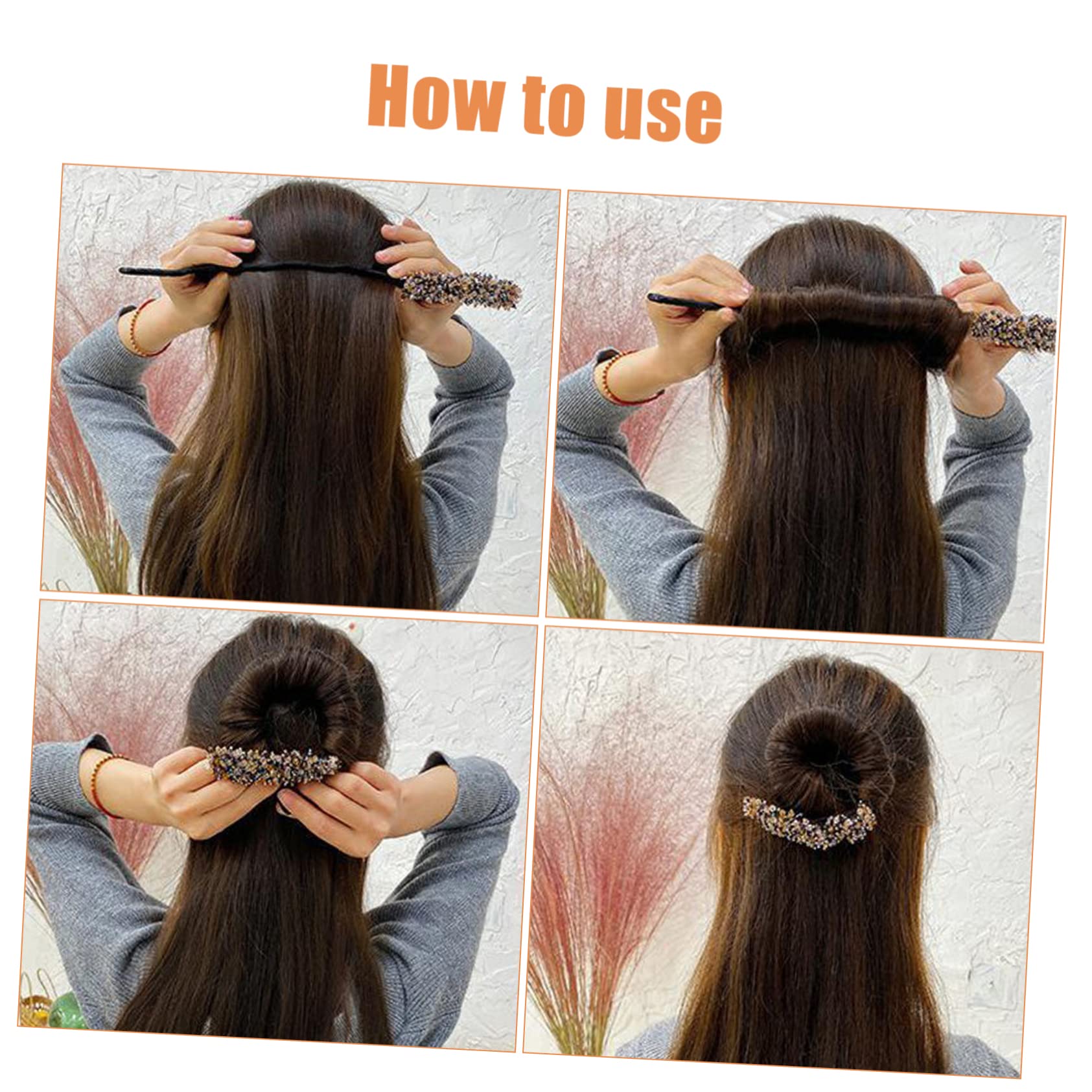 Healeved 12stücke Haarbun-maker Für Mädchen Und Frauen Twisted Hair Bun Shaper Für Kreative Frisuren Für Alltag Und Besondere Anlässe Vielseitig Einsetzbar Verschiedenen Outfits