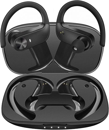 Miniatura 8 de Auriculares inalámbricos 40 horas de reproducción 8 horas de reproducción continua, auriculares Bluetooth, IPX6 impermeable sonido estéreo Bluetooth