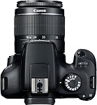 Canon EOS 4000D DSLR Camera with 18-55mm III & 75-300mm III Lens & Essential Accessory Bundle – Includes: SanDisk Ultra 32GB SDHC Memory Card + Wide Angle & Telephoto Lens Attachment + More