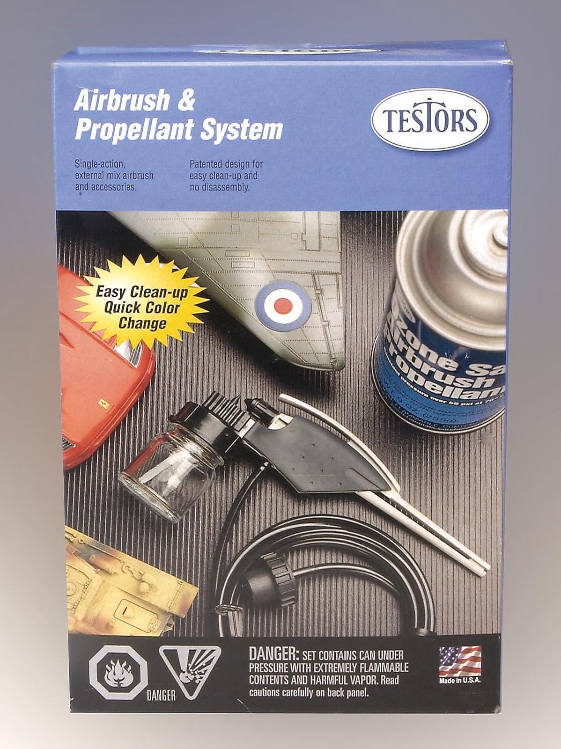 Aztek Testors Ez Pegged Airbrush Paint Set Arts, Crafts