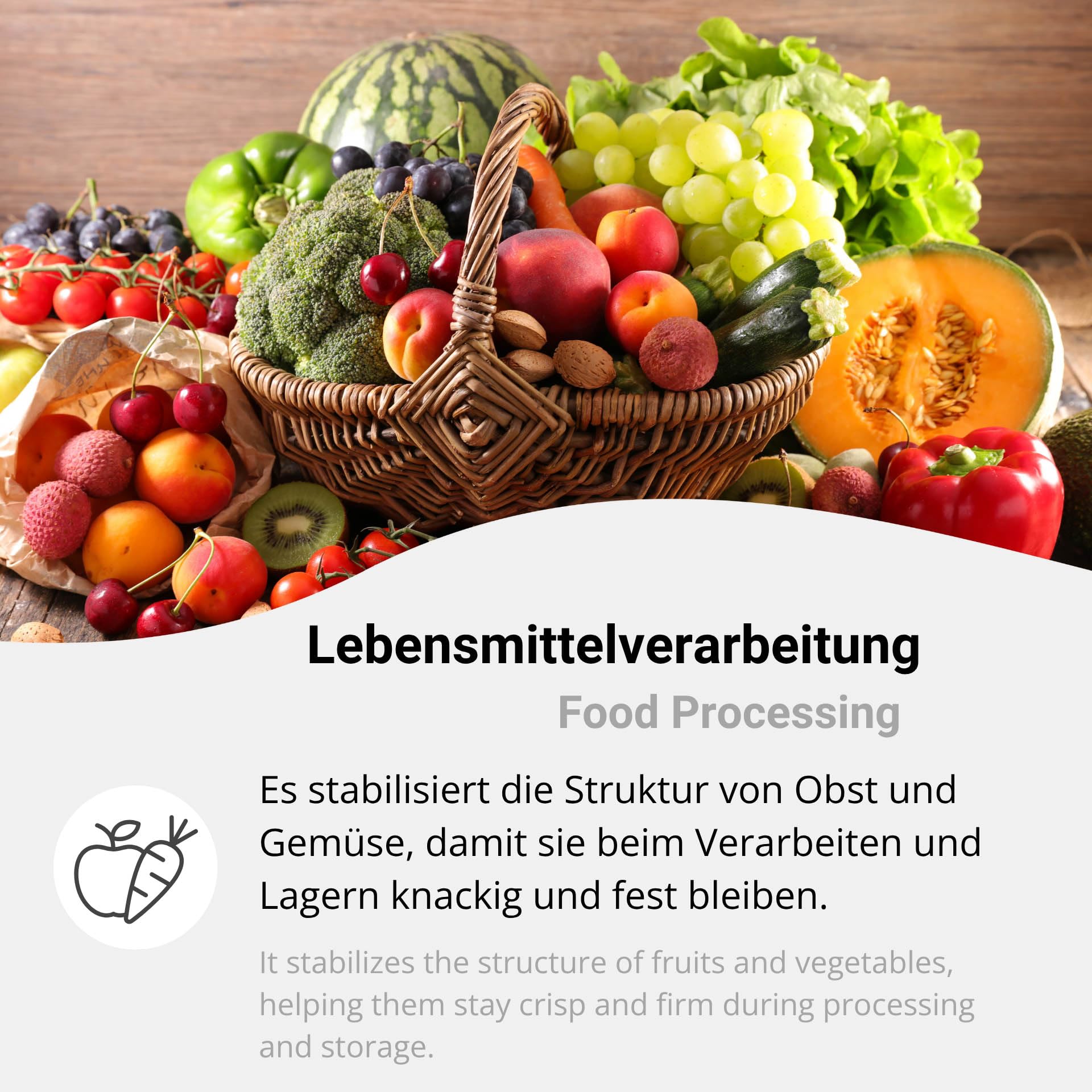 Calciumchlorid Dihydrat 3kg Lebensmittelqualität E509, hochreines Pulver (CaCl₂·2H₂O) – für Käseherstellung, Obst und Gemüse, Kosmetik, Aquaristik, Wasseraufbereitung