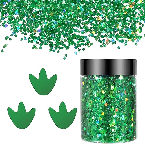 Hierba de 1.76 onzas (1.76 onzas) - Purpurina gruesa holográfica, purpurina brillante LightStone Sparkles, purpurina a granel para manualidades,