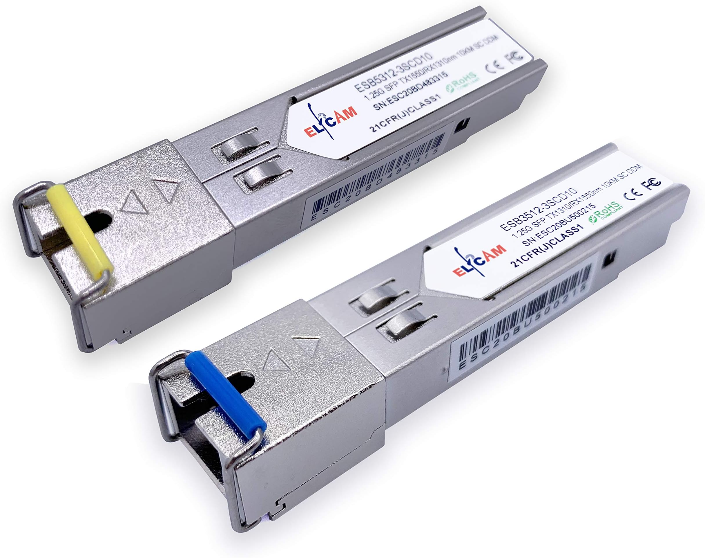 FTTH LC/UPC Lot De 10 Connecteurs Rapides LC à Fibre Optique Pour