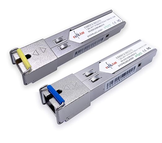 Set aus 2 Elfcam SC WDM-SFP-Modulen 1310/1550
