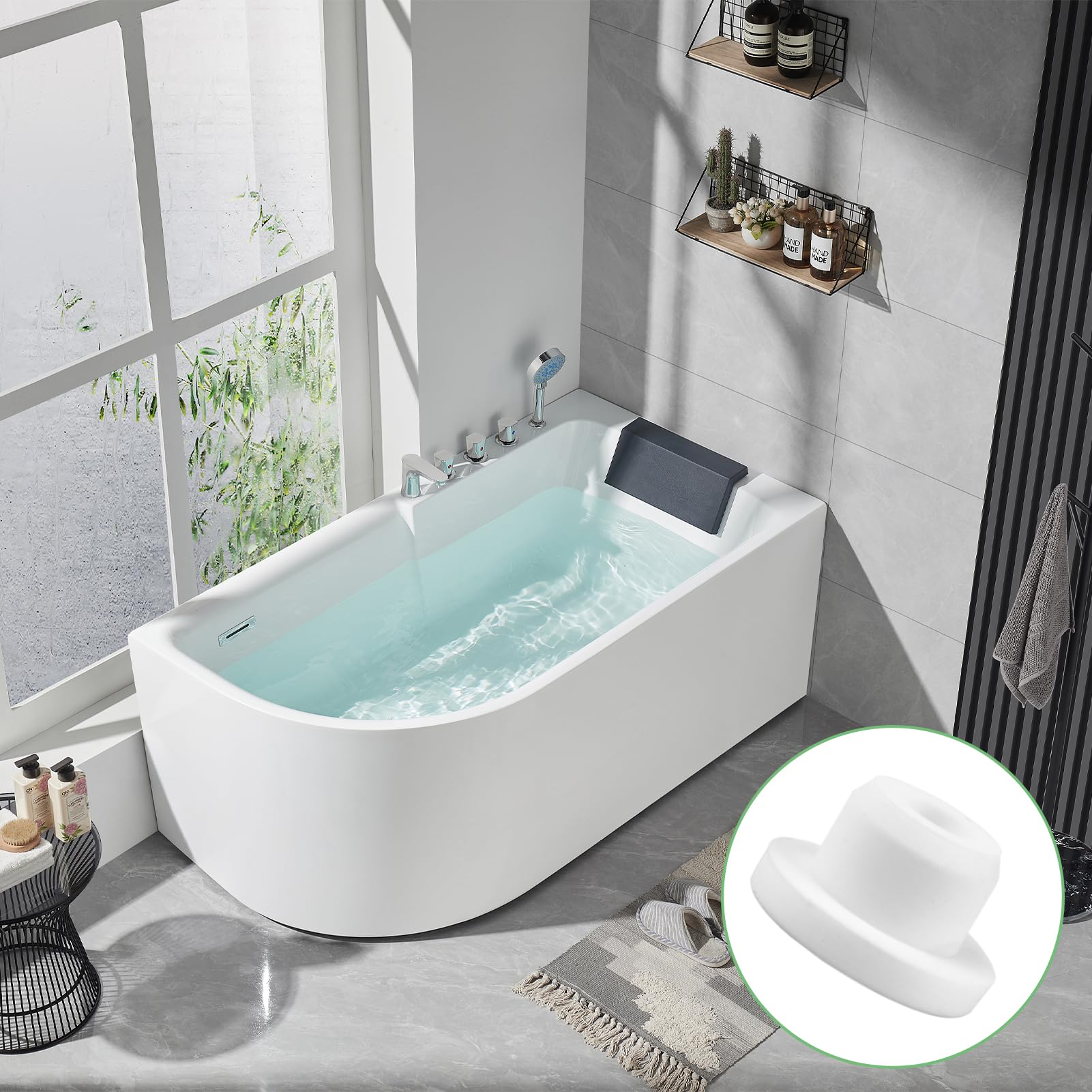 Bathtub Jet Covers - 36 Pack for Leaks & Drips -3