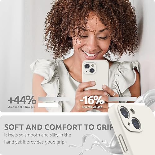 Miniatura 161 de SURPHY Compatible con iPhone 13 Mini Funda con Protector de Pantalla, (Protección de Cámara y Forro de Microfibra Suave) Funda de Teléfono