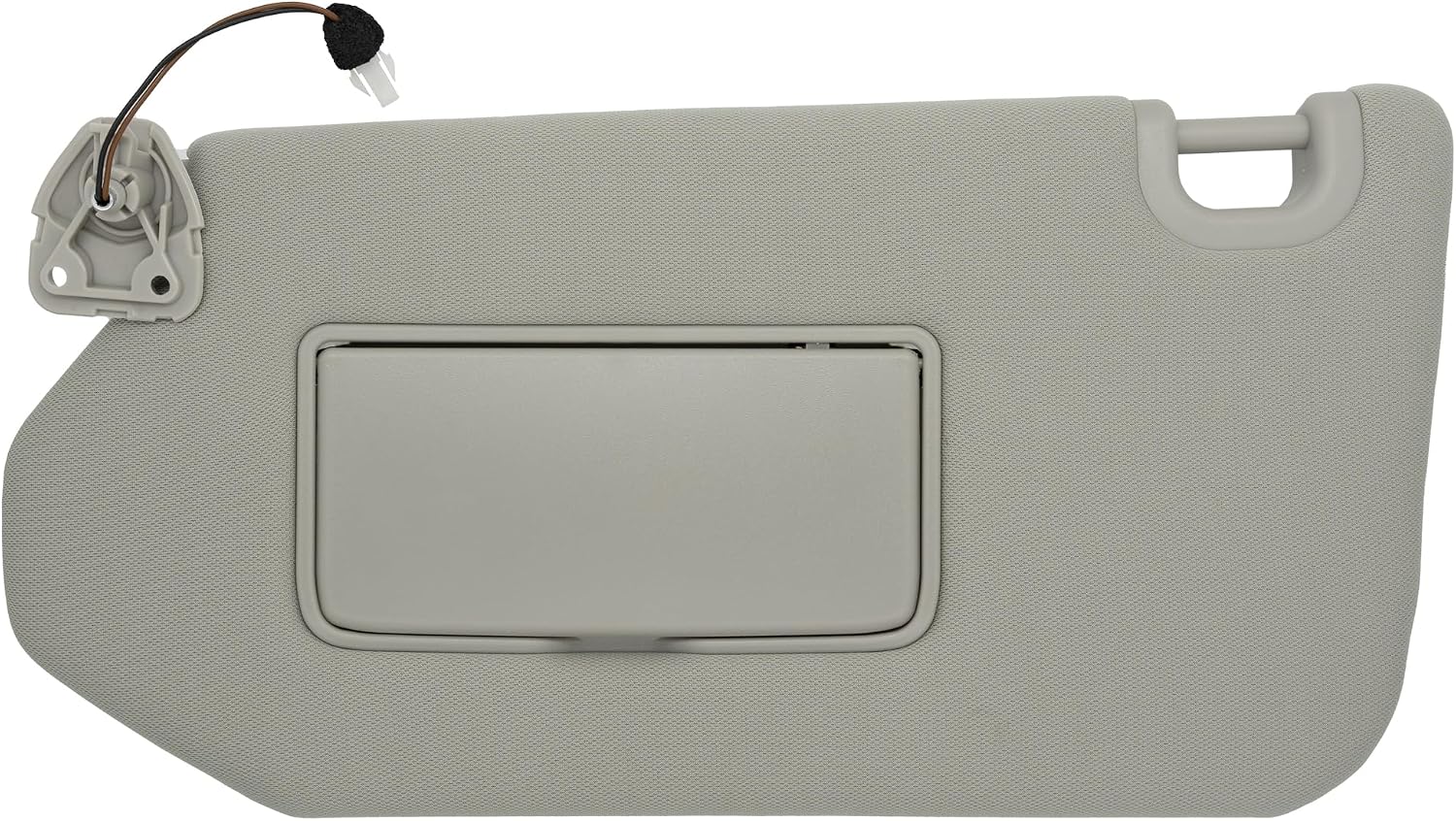 Sun Visor Fits for Nissan Pathfinder 2013-2020 Infiniti QX60 2014-2020 Infiniti JX35 2013 Left Driver Side with Light Replaces 96401-9PB0A Gray