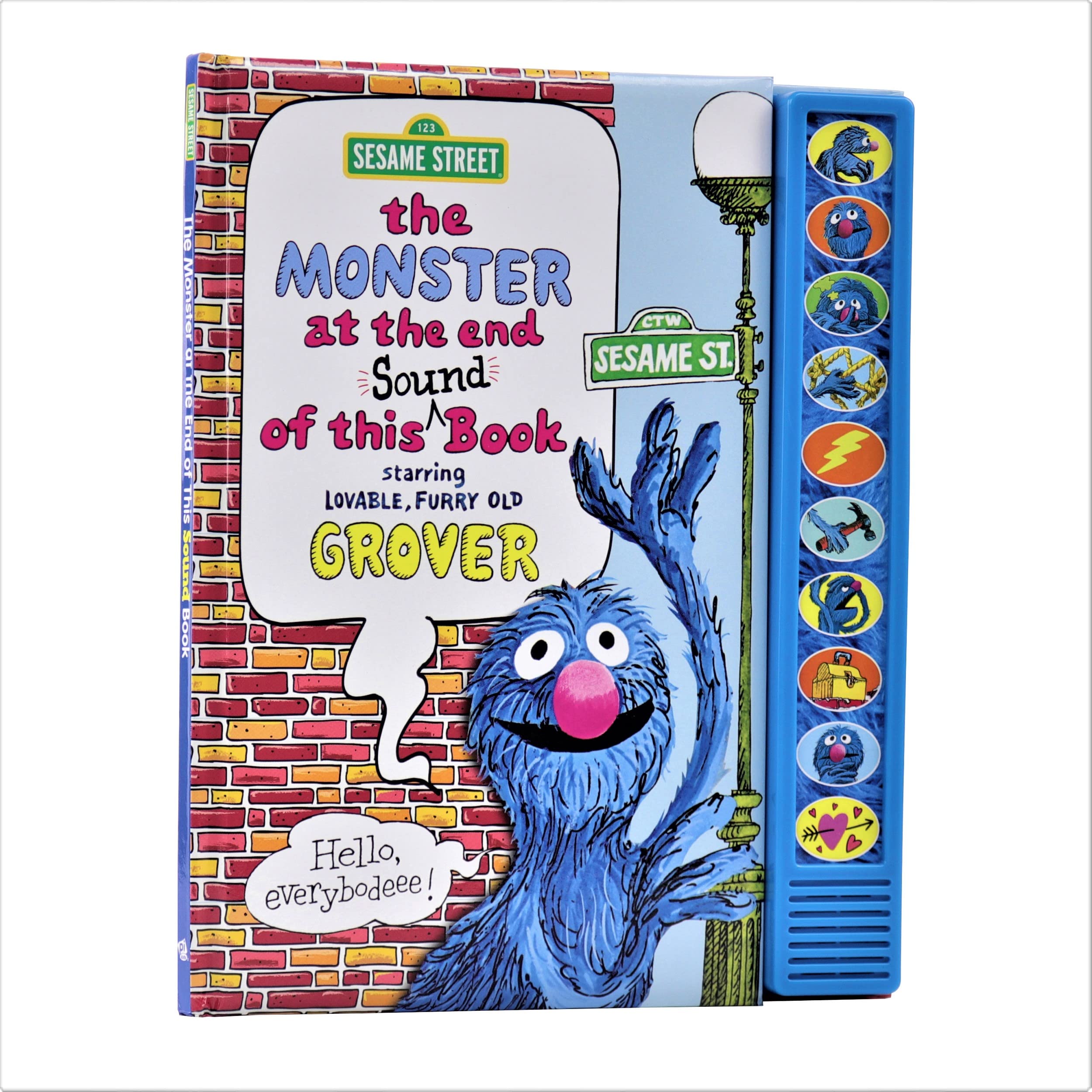 Sesame Street: The Monster at the End of This Sound Book: Starring Lovable, Furry Old Grover (Play-A-Sound) - PI Kids Jon Stone and Michael Smollin - PT01