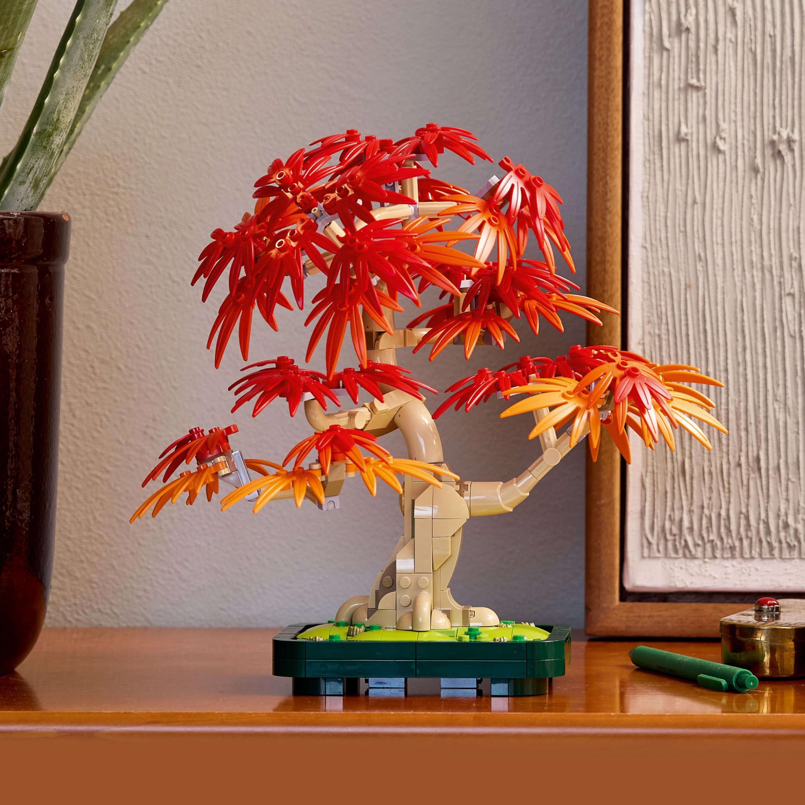 LEGO Botanicals Japanese Red Maple Bonsai Tree Plant Decor 10348 Building Blocks for 18+ Gift 1