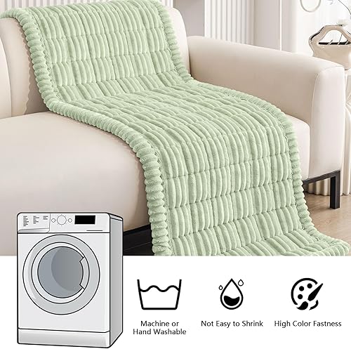 Miniatura 6 de Smiry - Funda de sofá lavable para perros, funda antideslizante y mullida para sofá de 3 cojines, apta para mascotas, funda gruesa y suave para