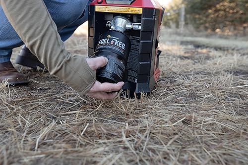 Miniatura 3 de Mr. Heater Barril de combustible. Tanque de propano recargable vacío de 1 libra16 oz. - Certificado DOT, negro