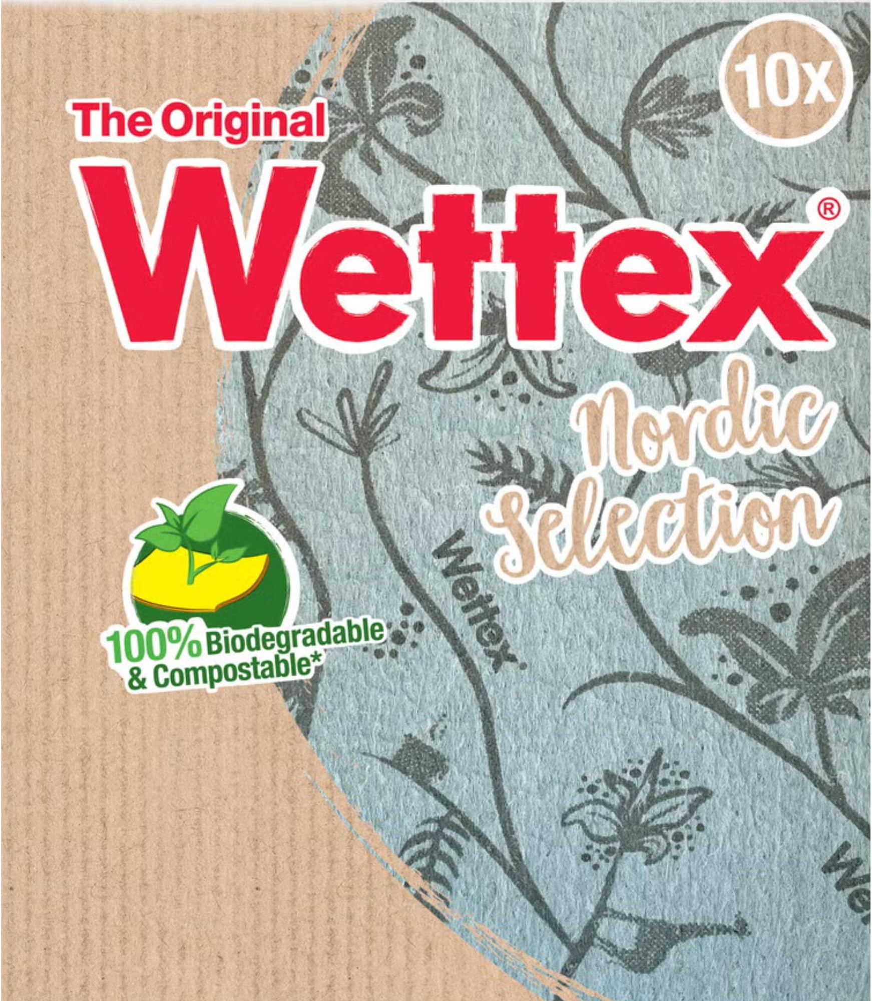 The Original 10-Pack Swedish Superabsorbent Dishcloth - Durable - Modern Limited Edition