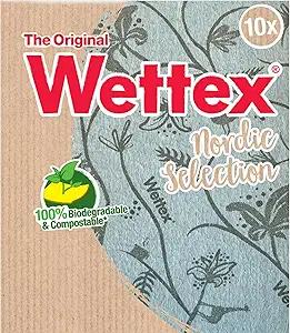 The Original 10-Pack Swedish Superabsorbent Dishcloth - Durable - Modern Limited Edition