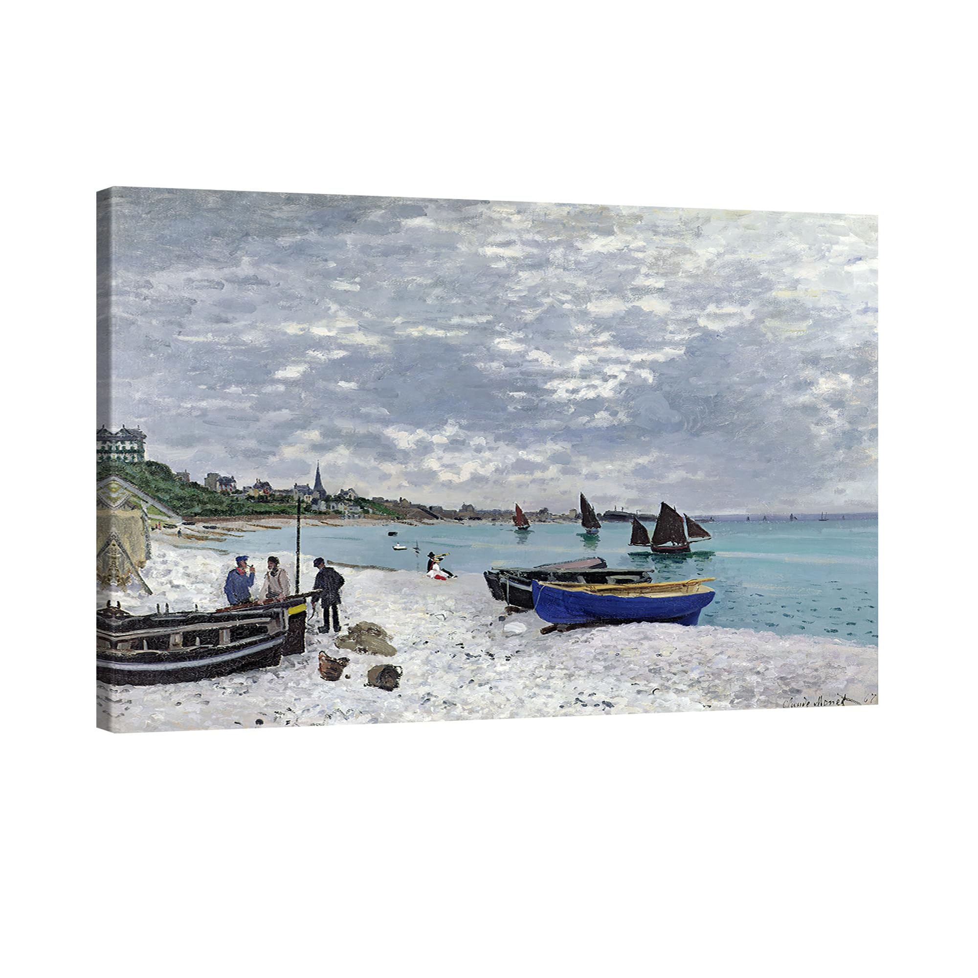 Amazon.co.jp: アートパネル モネ 風景画 海の絵 風景画 高精細