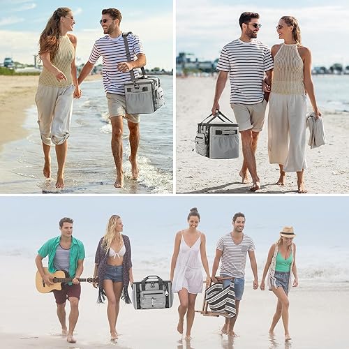 Miniatura 6 de Maelstrom Bolsa enfriadora de lados suaves, 3040 latas plegable aislada, enfriador grande a prueba de fugas para acampar y viajes para kayak y playa