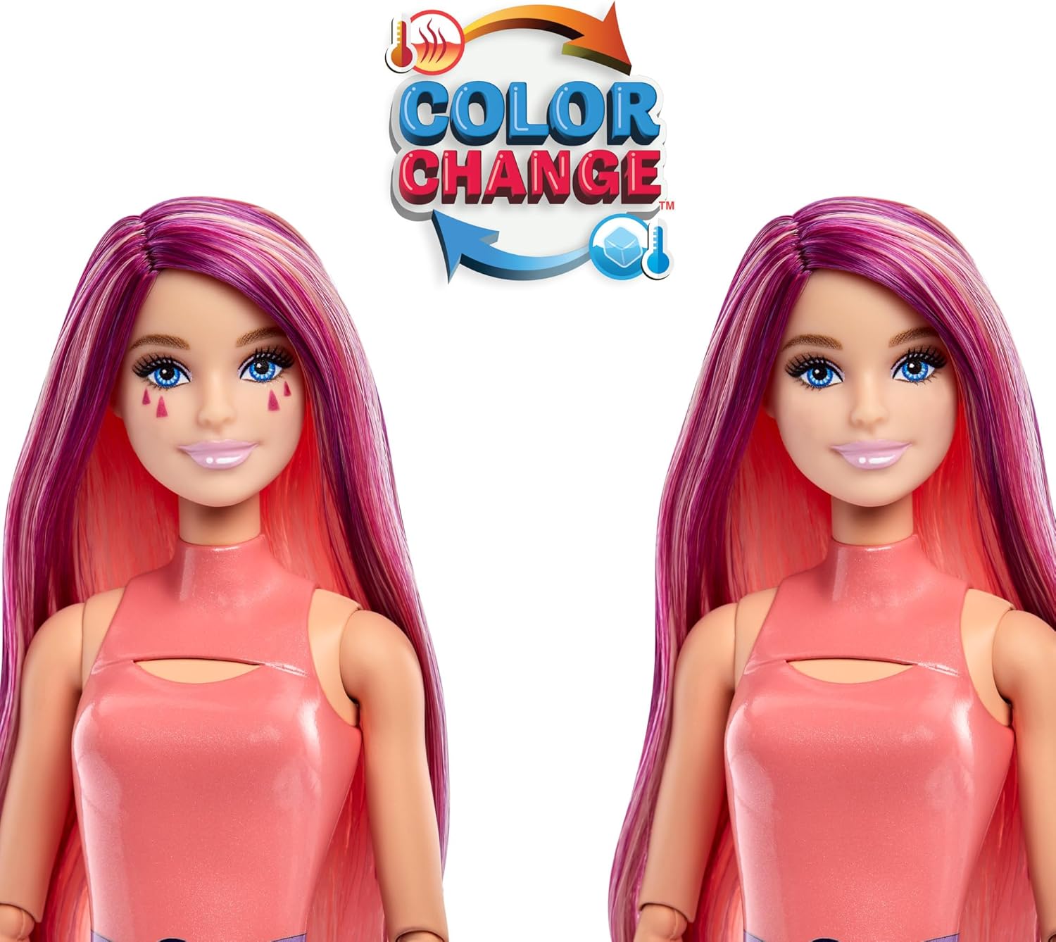 Barbie Pop Reveal Bubble Tea Series Doll & Accessories with Pet, 8 Surprises Include Color Change, Cup with Storage (Styles May Vary)