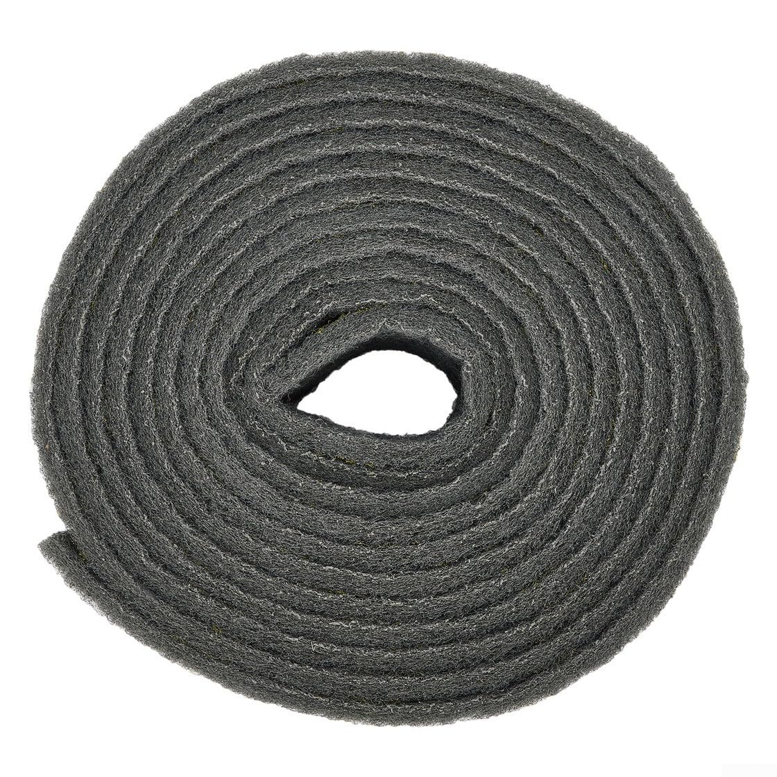 Rollo de estropajo de 6 m, resistente a altas temperaturas, apto para uso doméstico e industrial (10 cm x 6 metros)