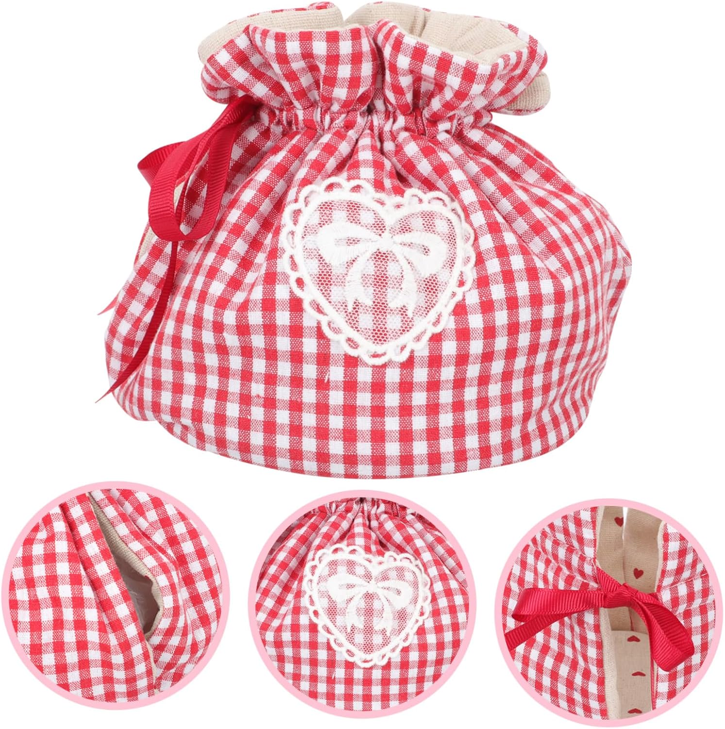 Insulated Cotton Tea Pot Warmer Cover with Drawstring Opening Heat Retaining Kettle Protective Case for Home Use Dustproof and Burn-Resistant Tea Cozy Easy to Clean Compact Design