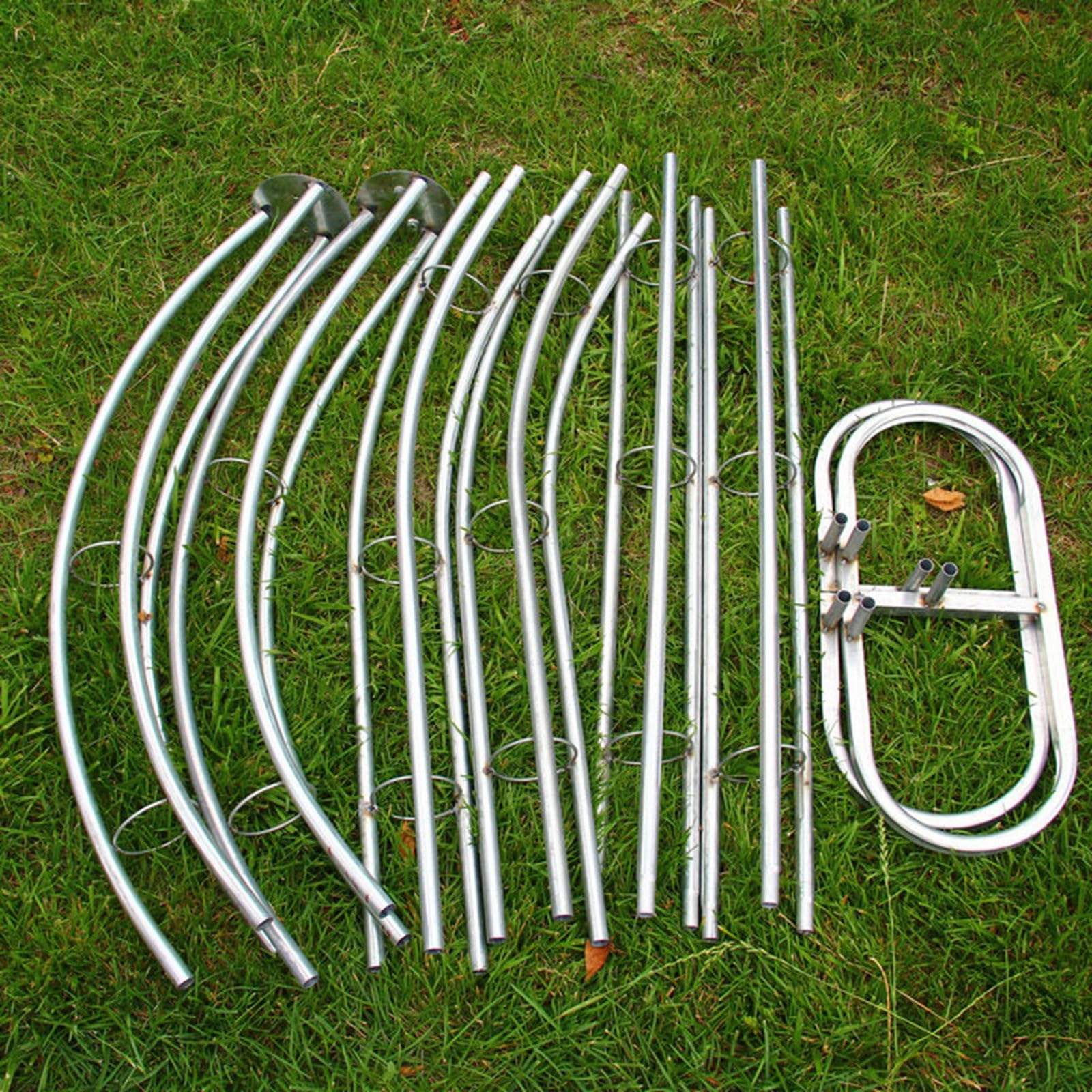 Łuk ślubny w kształcie serca – metalowy stojak na balony 2,2 m x 2,5 m, solidna stal nierdzewna, idealny do roślin pnących i dekoracji na przyjęcie urodzinowe, elegancka dekoracja imprezowa.