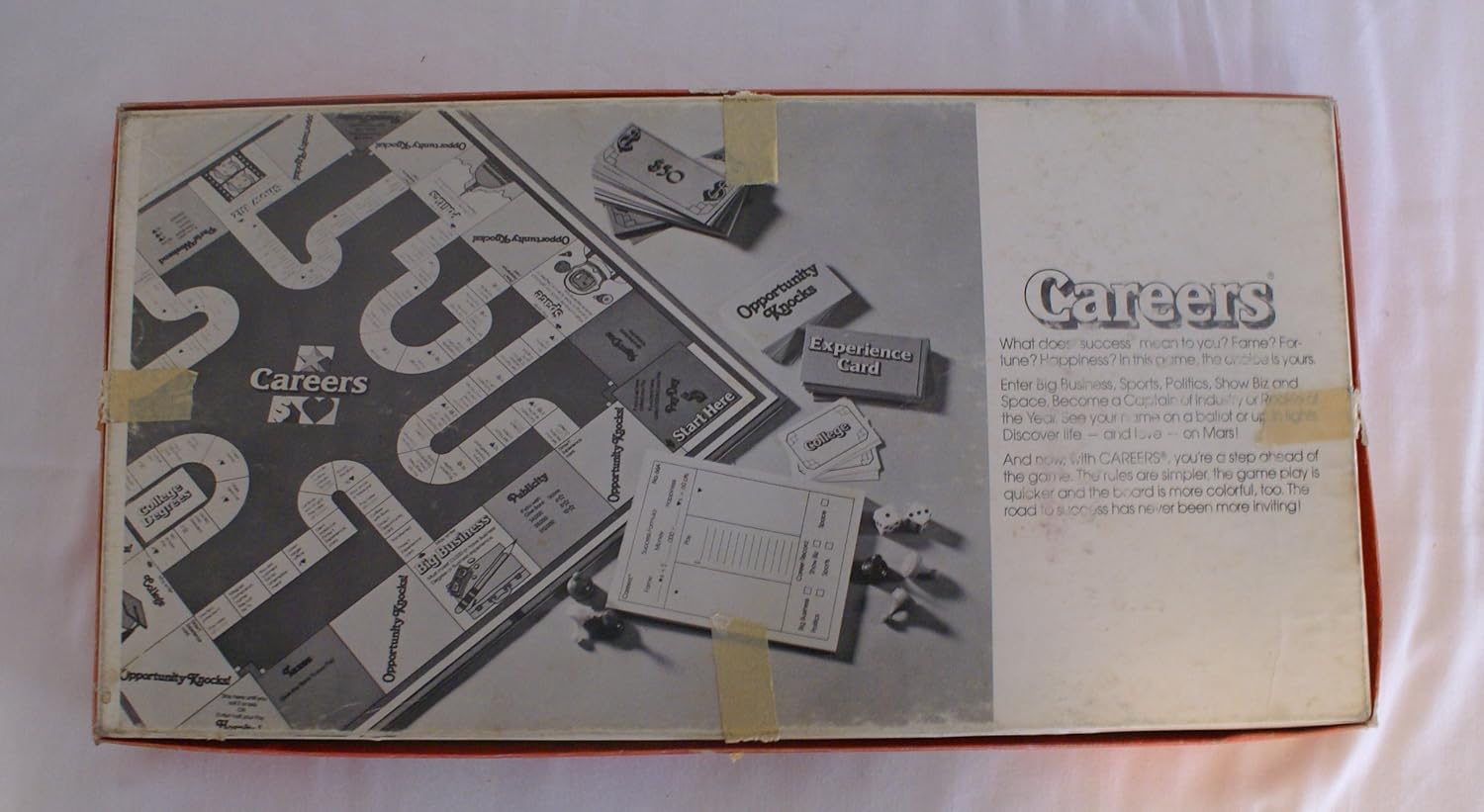 Careers Board Game Revised 1979 Version