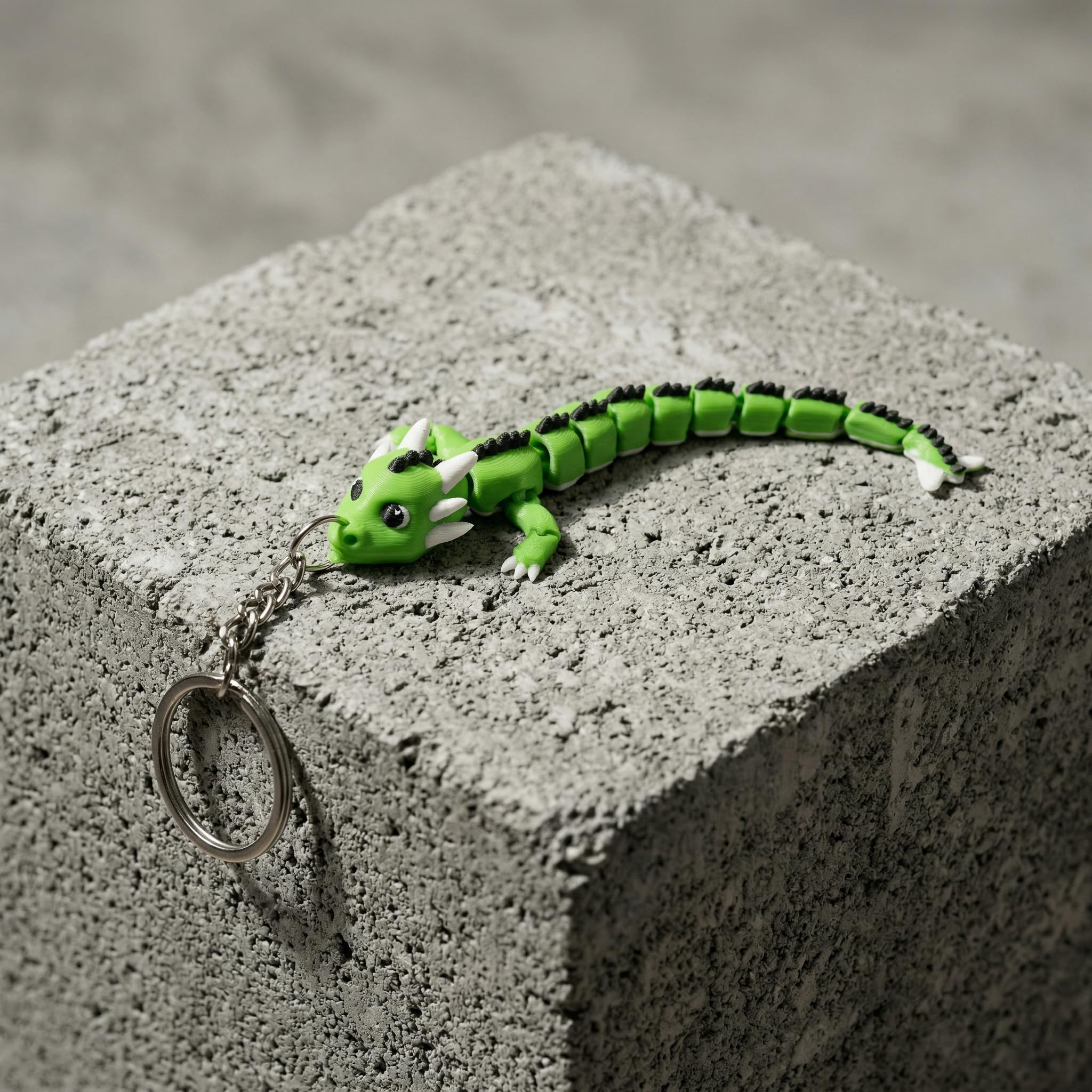 Articulated Keychain and Fidget Toy Plastic Flexible Figure for Kids, Teens & Collectors Lightweight Keyring Backpack Accessory-image-41