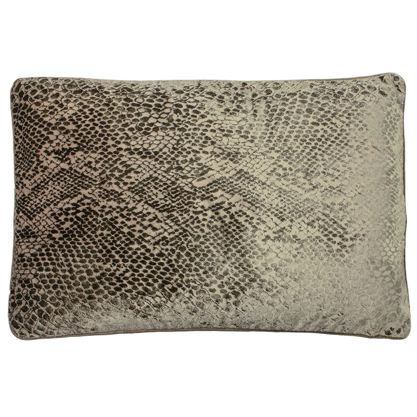 Paoletti Python Cushion Cover, Champagne, 40 x 60cm