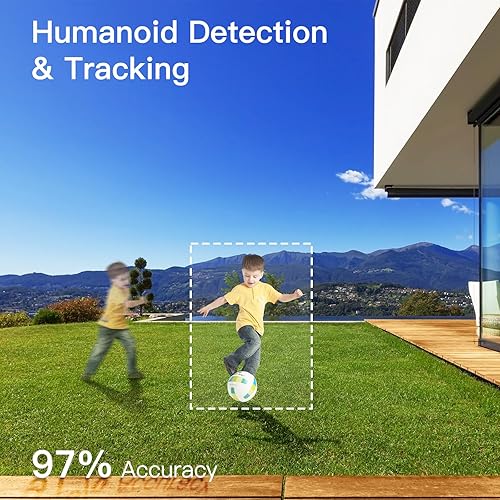 Miniatura 4 de BEENOCAM Cámaras de seguridad solares inalámbricas para exteriores, cámara PTZ de 360  con sirena de focodetección de movimientoseguimiento