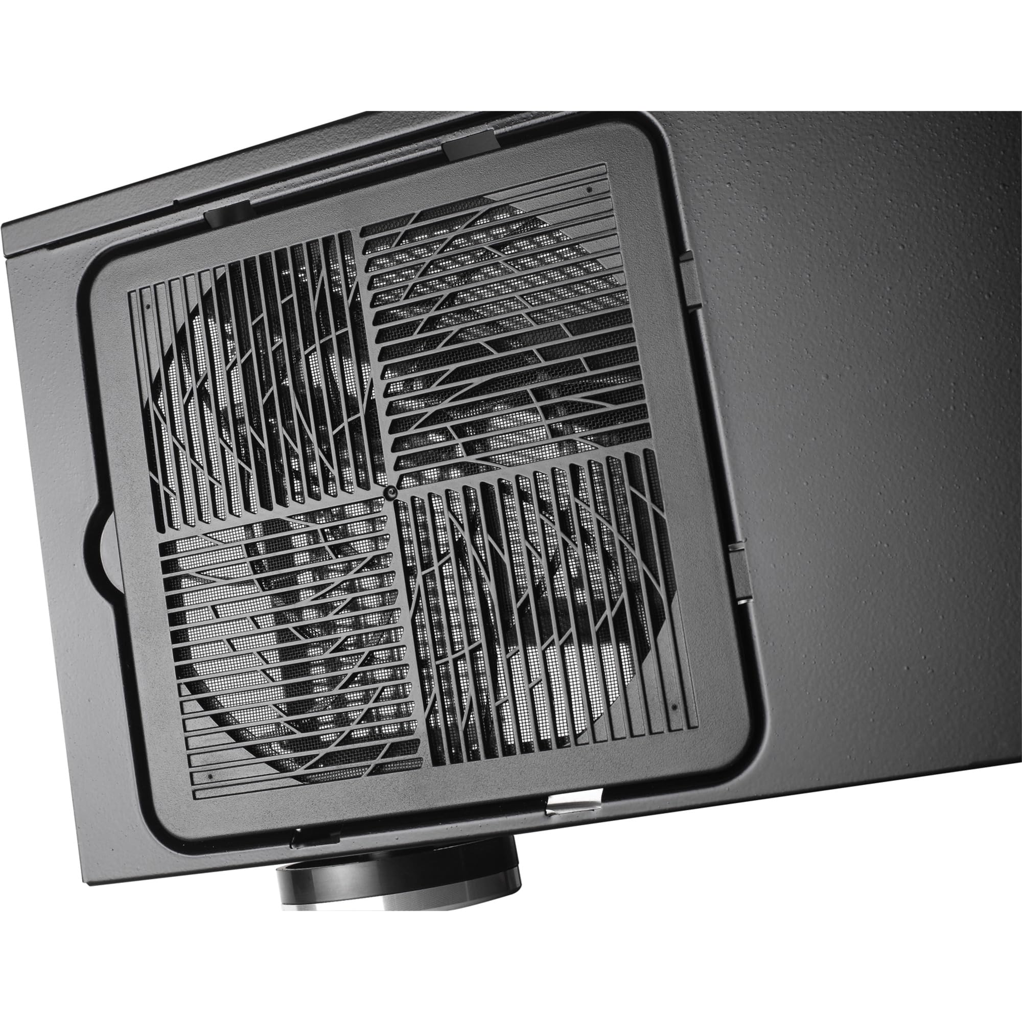 Silverstone SST-GD08B - Grandia HTPC ATX Carcasa de Ordenador, Rendimiento silencioso con Alto Flujo de Aire, Negro