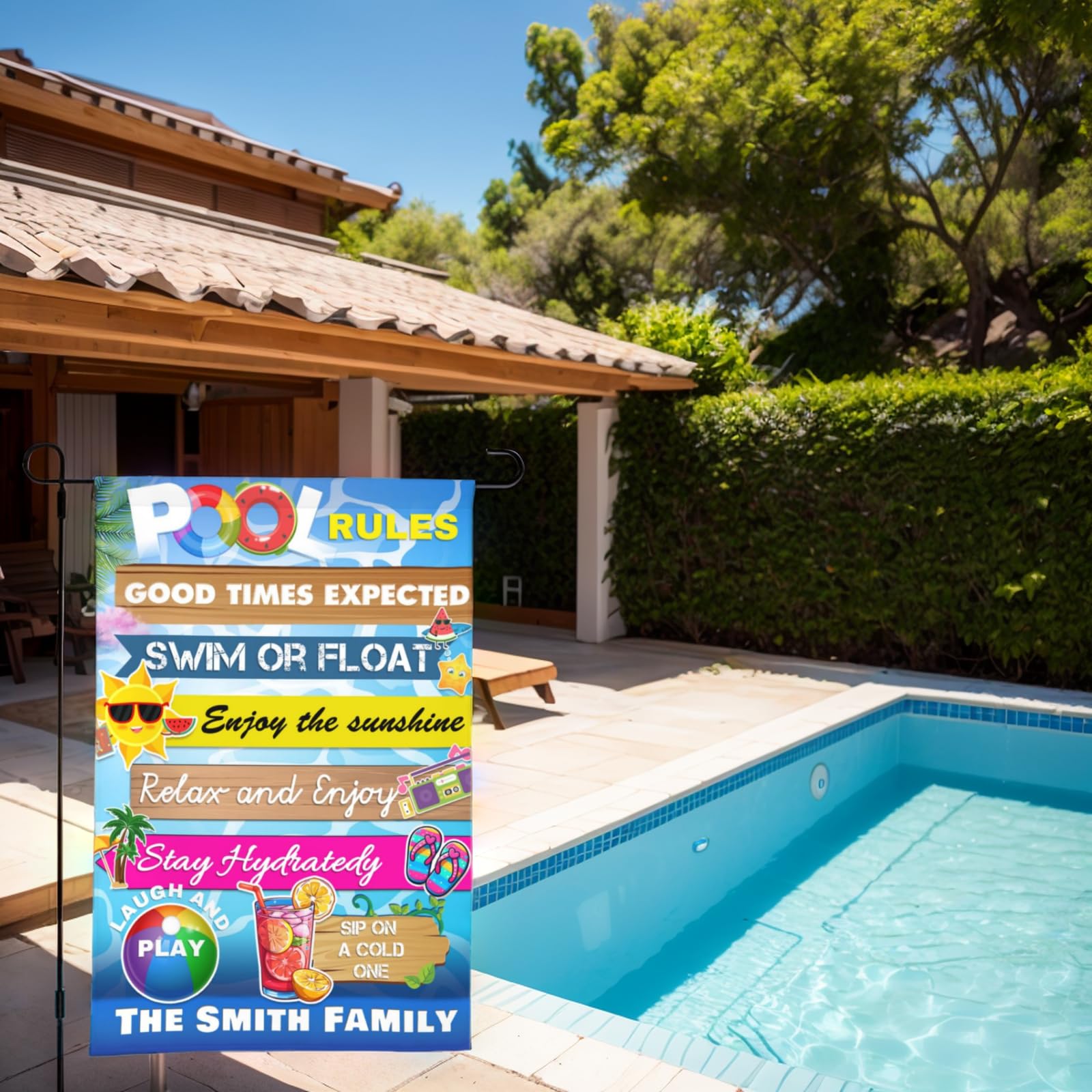 Personalized Pool Accessories Personalized Floating Light For Pool,