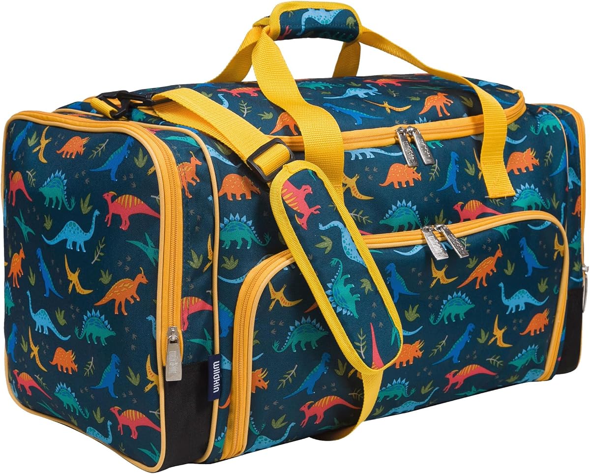 Bolsa de lona para niños de fin de semana: tamaño de mano para la escuela, viajes y fiestas de pijamas