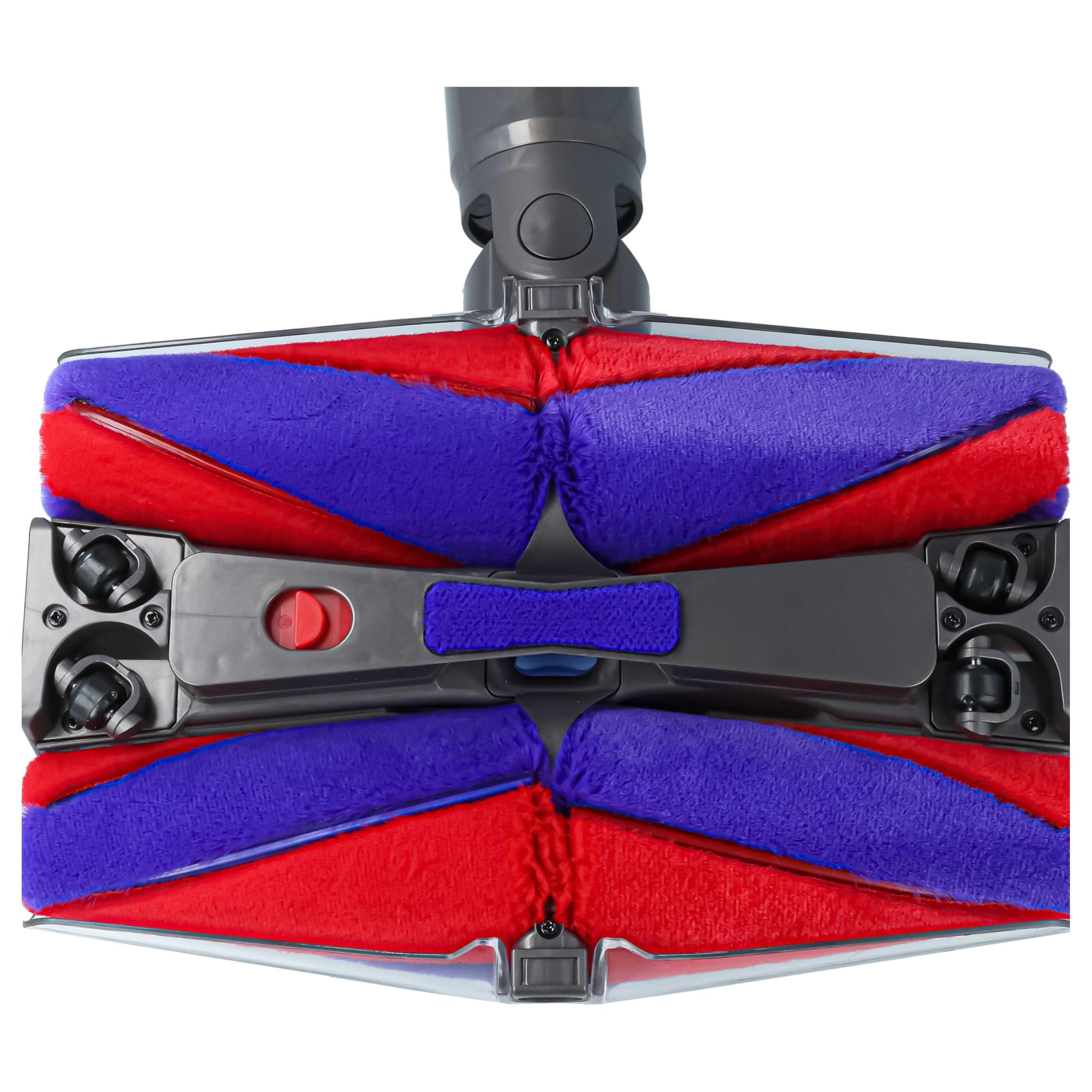 vhbw Staubbürste Möbelbürste kompatibel mit Dyson V12 | V7, V8, V11, V15, V16 Staubsauger mit Rundanschluss 35 mm - 23,2cm