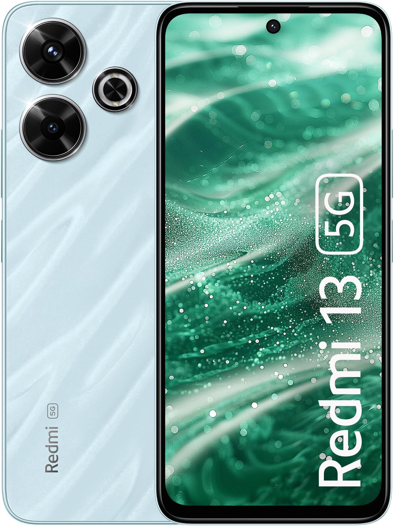 Redmi 13 5G, Hawaiian Blue, 6GB+128GB (Without Offer)