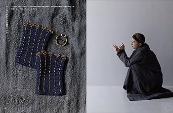 手編みのマウチ ビーズを編み込むリストウォーマー: 手首を