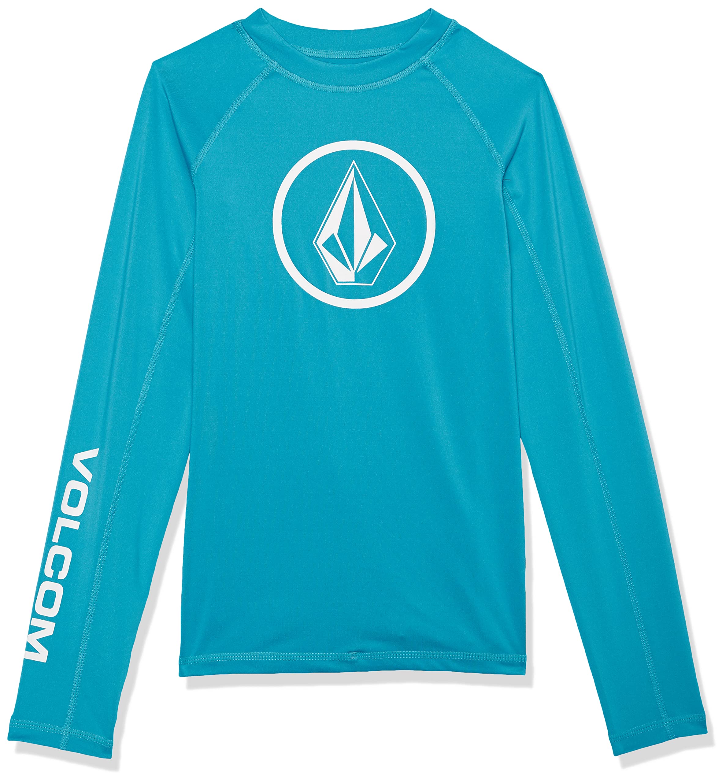 VolcomBoys' Lido Solid Lycra Long Sleeve Rashguard 50+ Uv Protection