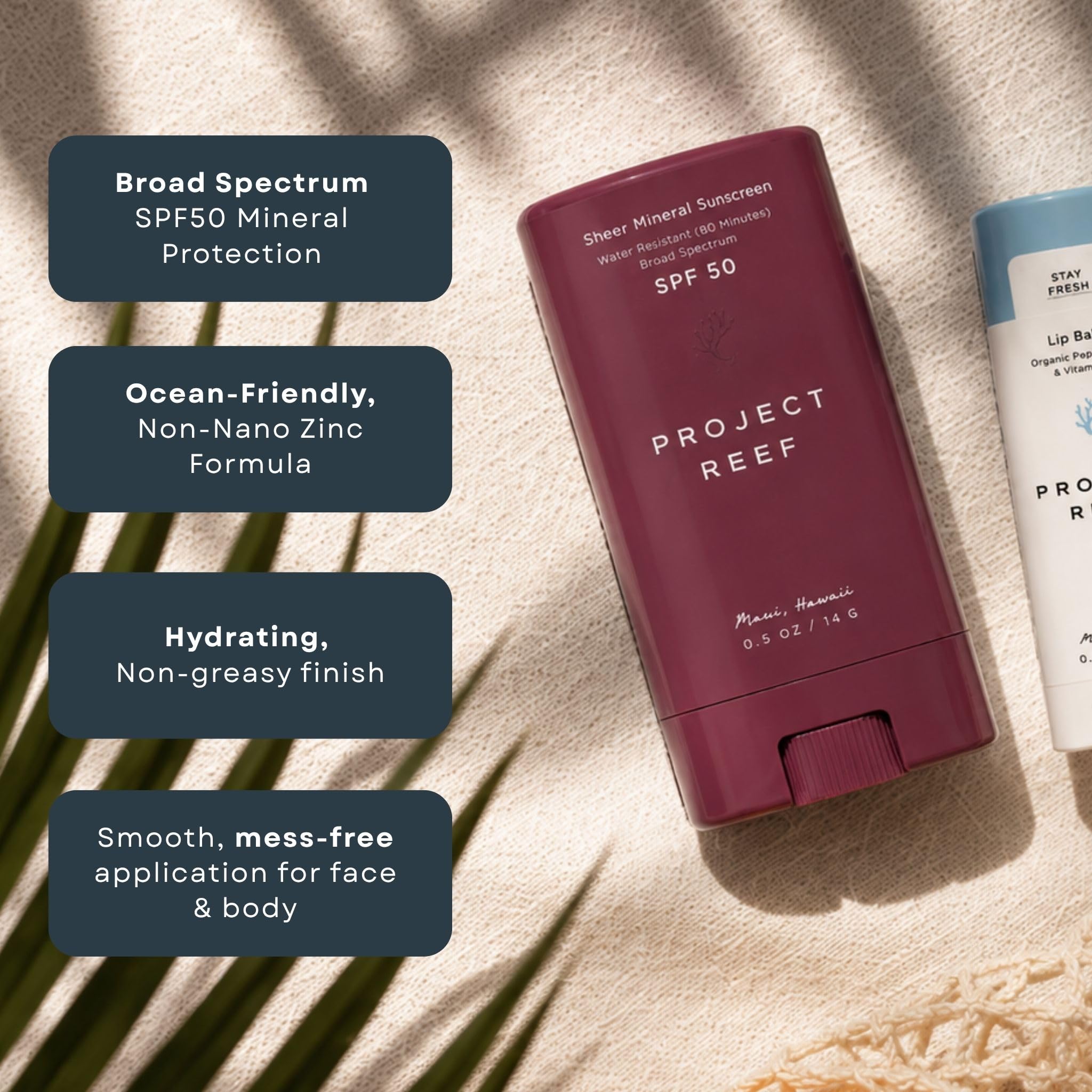 Project Reef Mineral Sunscreen Stick SPF 50